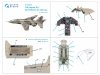 Quinta Studio QD48606 Jaguar Gr.1 3D-Printed & coloured Interior on decal paper (Kitty Hawk) 1/48